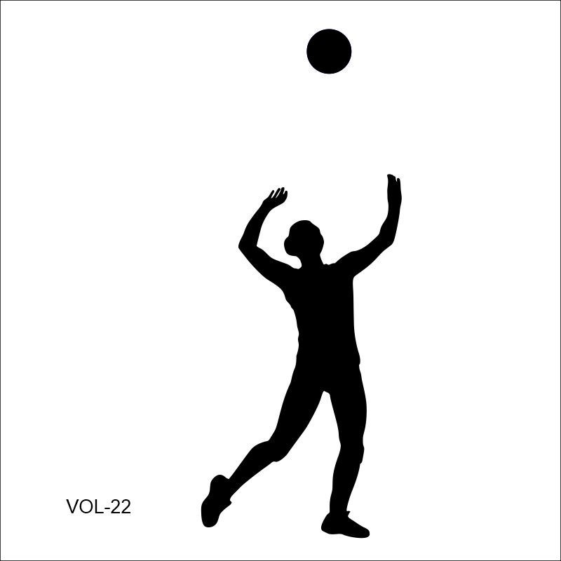 Samolepka – VOLEJBAL 22